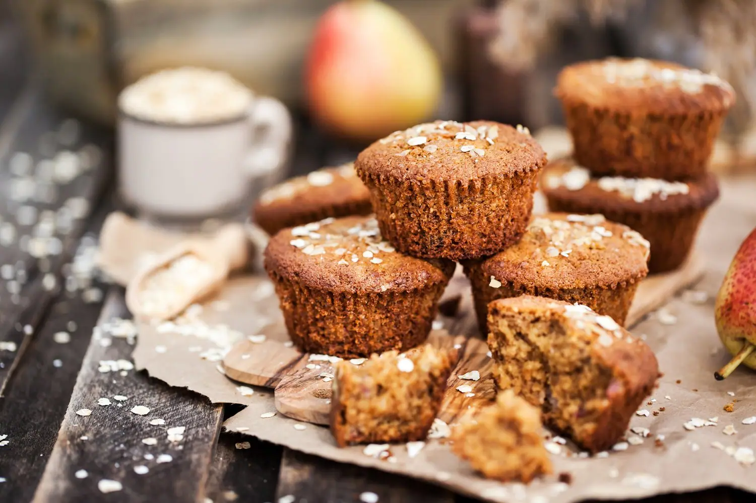 Fit muffiny - przepisy na słodkie przekąski po treningu