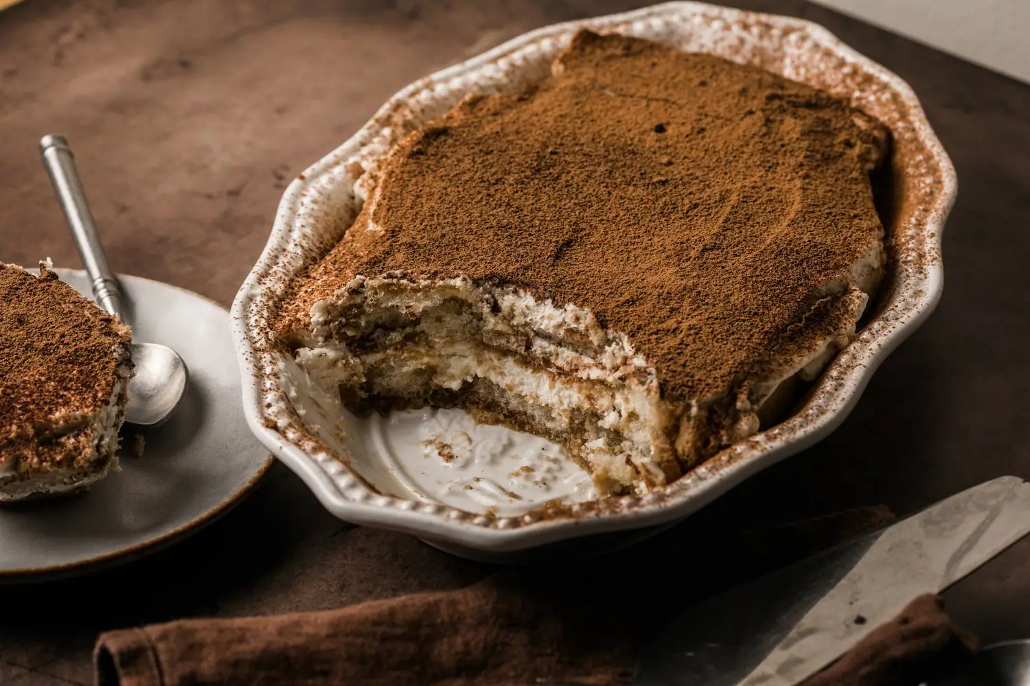Fit tiramisu z twarogu chudego - przepis na lekki deser